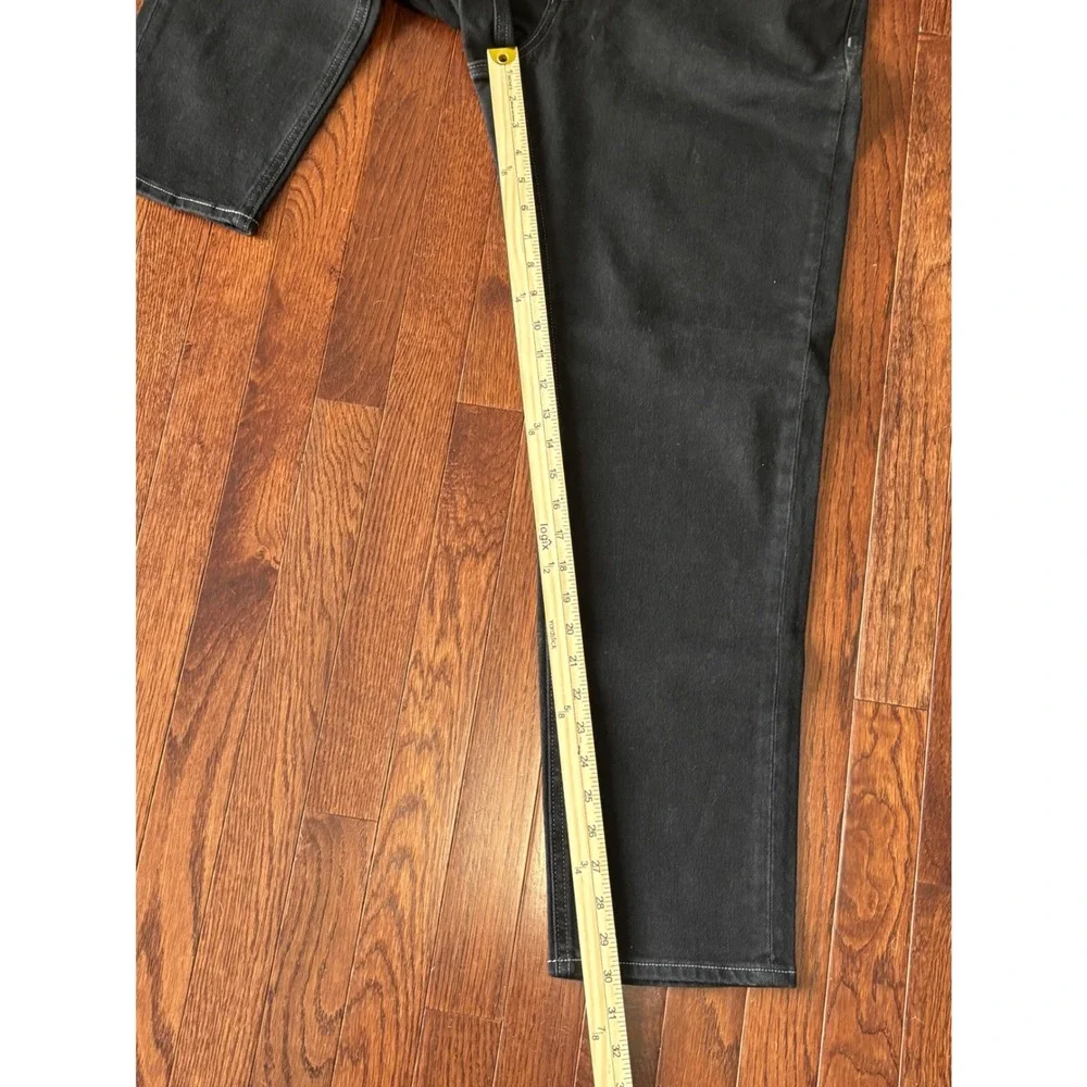 Banana Republic Mens Tapered Organic Denim Jeans Black Wash 34x30 769271-00 NWT